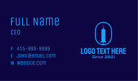 Medical Tower Syringe Business Card Image Preview