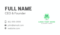 Slime Goo Monster Business Card Preview