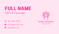 Minimalist Royal Princess Business Card Image Preview