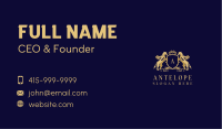 Pegasus Stallion Royalty Business Card Image Preview