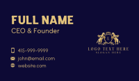 Pegasus Stallion Royalty Business Card Design