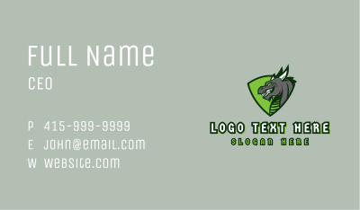 Dragon Esport Gaming Business Card Image Preview