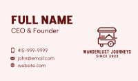 Steet Food Cart  Business Card Image Preview