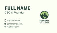 Nature Mountain Badge  Business Card Image Preview