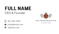 Round Bee Business Card Image Preview