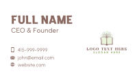 Tree Book Learning Journalist Business Card Image Preview