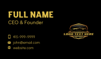 Automotive Car Garage Business Card Preview