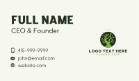 Green Coral Reef Business Card Image Preview