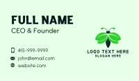 Organic Leaf Insect Business Card Image Preview