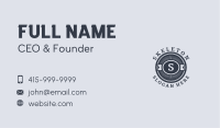 Vintage Circle Business Business Card Image Preview