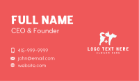 Dog  Care Clinic Business Card Image Preview
