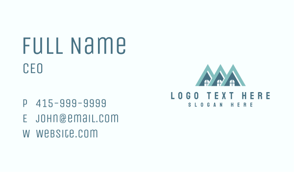 Home Real Estate Business Card Design Image Preview