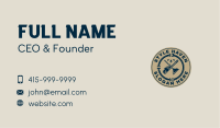 Hipster Plumber Repair Business Card Image Preview