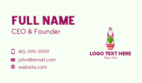 Hanging Plant Pot  Business Card Image Preview