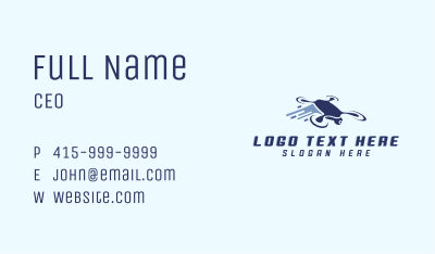 Drone Camera Videography  Business Card Image Preview