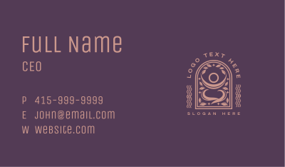 Nature Zen Yoga Business Card Image Preview