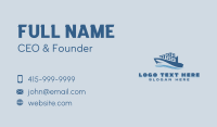 Transport Boat Ship Business Card Design