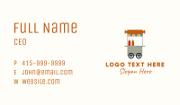 Sausage Food Cart Business Card Image Preview