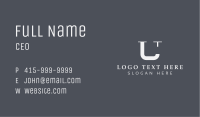 Legal Notary Letter U Business Card Image Preview