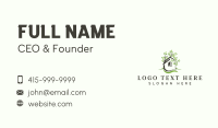 House Tree Landscaping Business Card Design