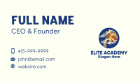 Beach Volleyball Sand Business Card Image Preview