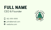 Christmas Tree Badge  Business Card Image Preview
