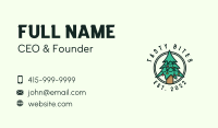 Christmas Tree Badge  Business Card Image Preview