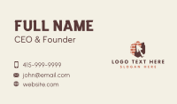 Brick Masonry Trowel Business Card Image Preview