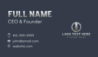 Industrial Laser Engraving Business Card Design