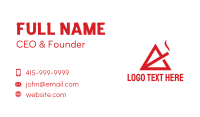 Triangle Cigarette Business Card Design