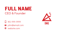 Triangle Cigarette Business Card Image Preview