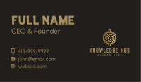 Gold Cryptocurrency Letter X Business Card Image Preview