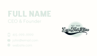 Hipster Clothing Badge Business Card Image Preview