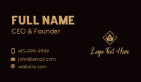 Gold Royalty Crown  Business Card Image Preview