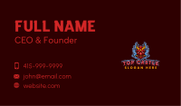 Gaming Demon Mask Business Card Image Preview