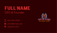 Gaming Demon Mask Business Card Image Preview