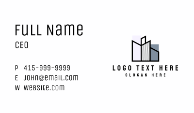 Urban Cityscape Architecture Business Card Image Preview