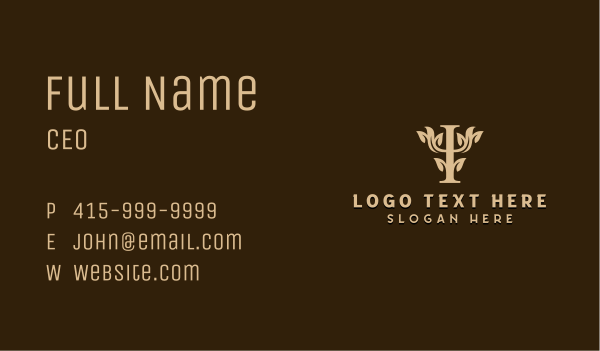 Natural Psychology Therapy Business Card Design Image Preview