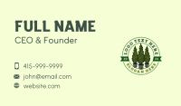 Greece Cypress Plant Business Card Preview