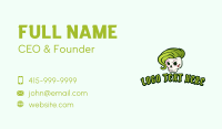 Punk Skull Rocker  Business Card Image Preview