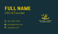 Construction Crane Building Business Card Image Preview