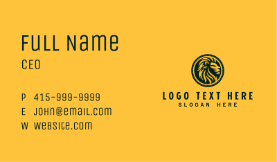 Wildlife Lion Animal Business Card Image Preview