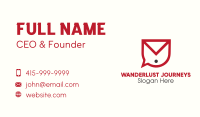 Voice Mail Business Card Image Preview