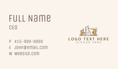Building Architecture Real Estate Business Card Image Preview