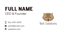 Brown Owl Business Card Image Preview