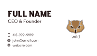 Brown Owl Business Card Image Preview