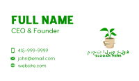 Gardening House Plant  Business Card Image Preview