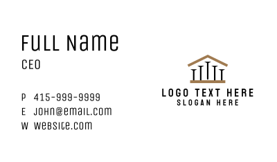 Construction Repair Nail Business Card Image Preview