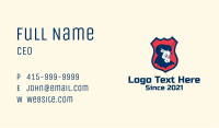 Angry Sheep Emblem Business Card Image Preview