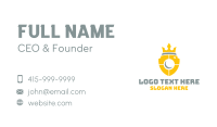 Royal Shield Camera Business Card Design